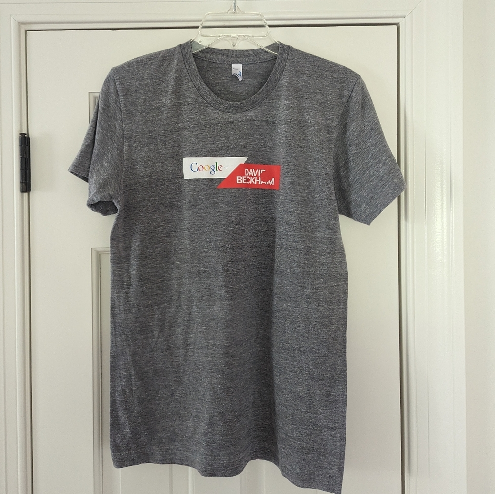 David Beckham at Google tee, Size S